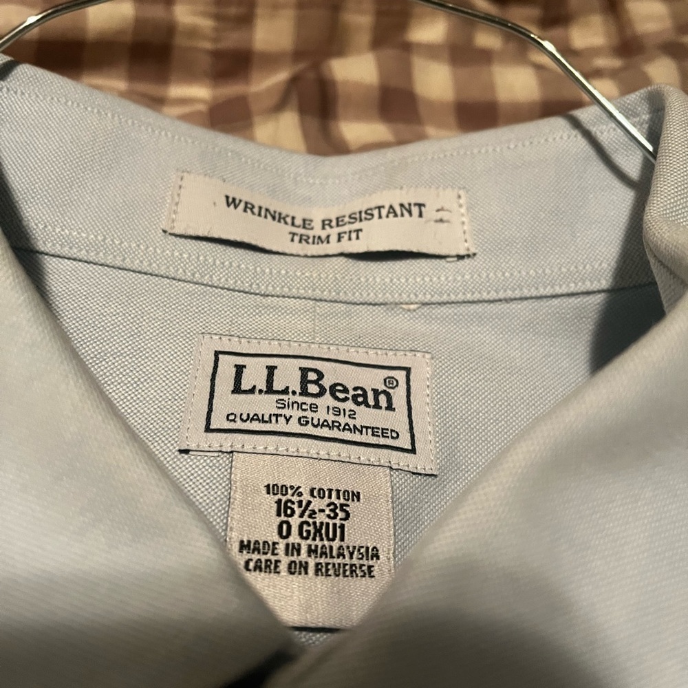LL Bean Mens Dress Shirt